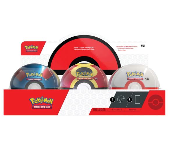 Pokémon TCG: Poké Ball Tin (E25 - Assorted Designs)
