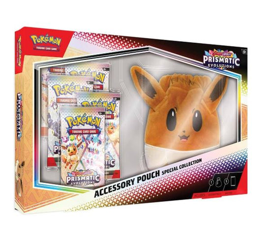 Pokémon TCG: Scarlet & Violet-Prismatic Evolutions Accessory Pouch Special Collection
