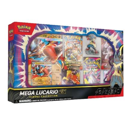 Pokémon TCG: Mega Lucario ex Figure Collection
