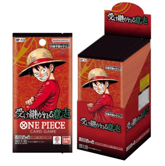 One Piece TCG Japanese - OP13 (Carrying on His Will) Booster Box