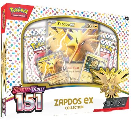 Pokémon TCG - 151 Zapdos EX Box (SV3.5)